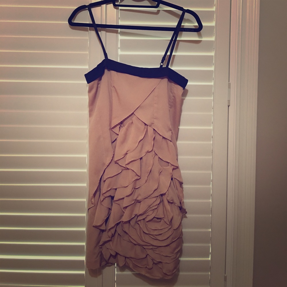 MM Couture Nude Cocktail Dress