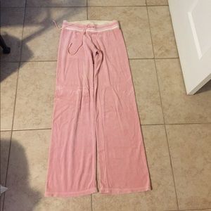 Juicy Couture baby pink sweat pant