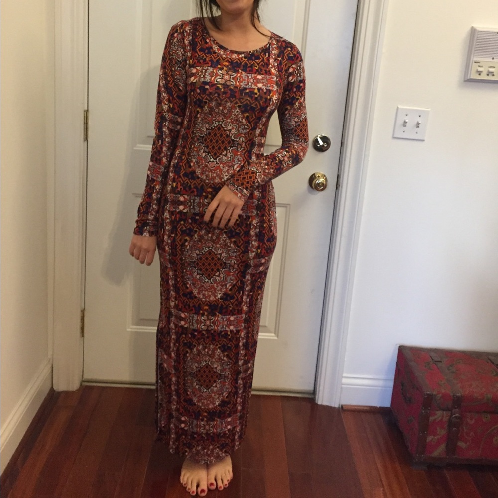 Monki Tribal Maxi Dress