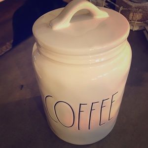 Rae Dunn coffee canister