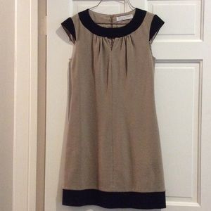 Trina Turk Black and Tan dress