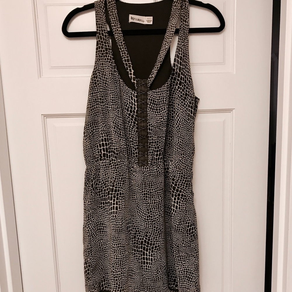 Animal Print Dress from byCORPUS