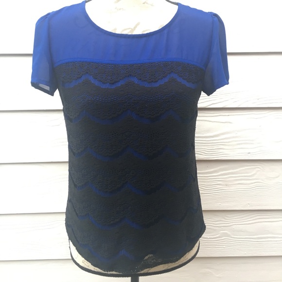 INC International Concepts Lace top - Picture 1 of 6