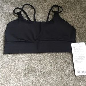 Black size 6 Lululemon bra