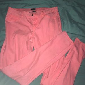 Hot pink Jeans