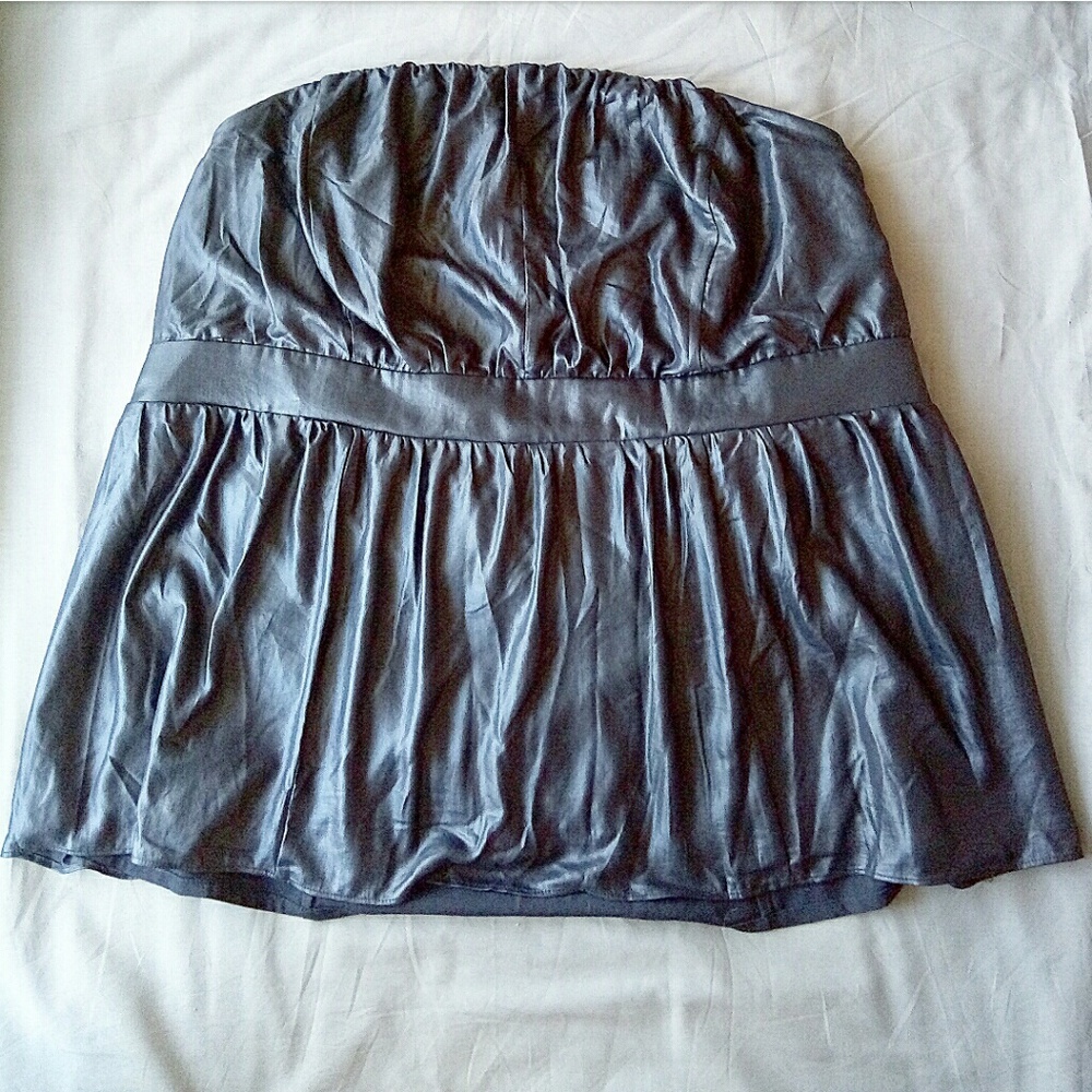 NWOT Lane Bryant Plus Size Strapless Satin Top