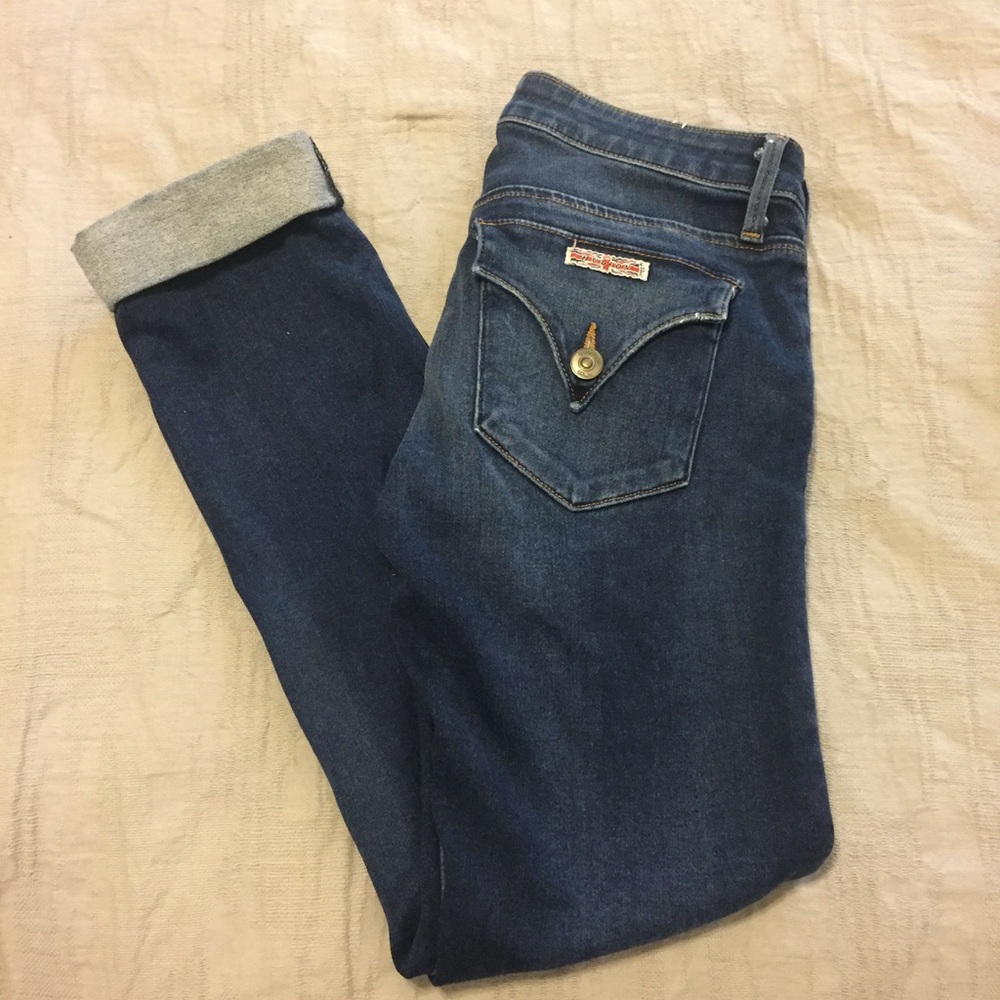 Hudson Cropped Jeans
