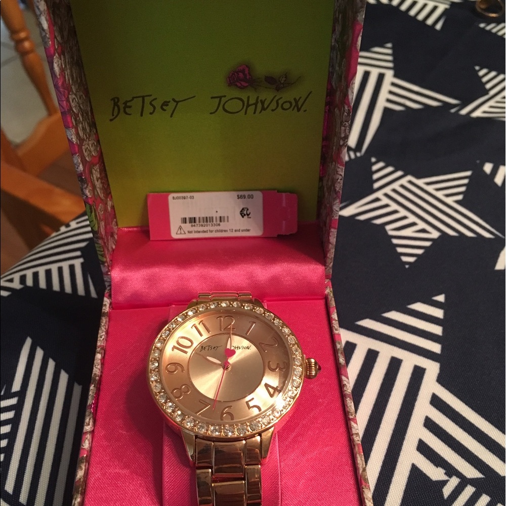 Brand New Betsey Johnson watch