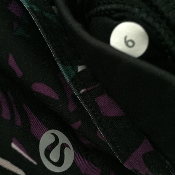 Lululemon Splendour Bra 6 shadow wrap multi black - Picture 7 of 7