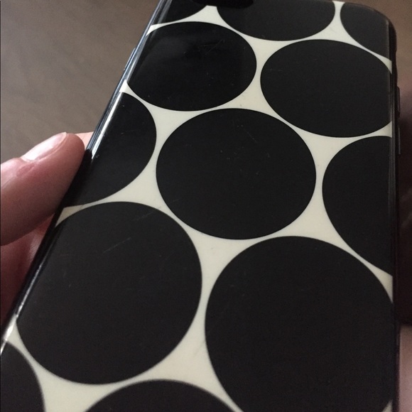Kate Spade B&W Polka Dot iPhone 6 phone case - Picture 4 of 5
