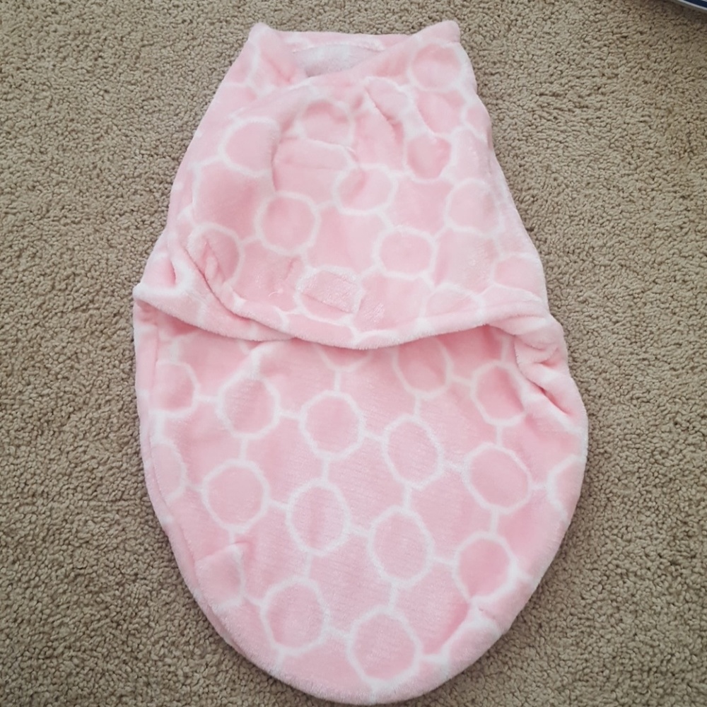 Pink swaddle