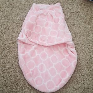 Pink swaddle