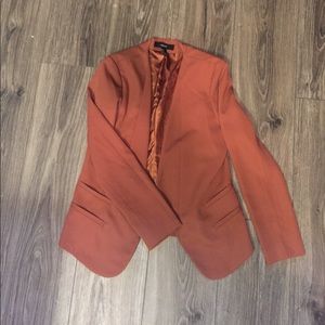 Burnt orange blazer