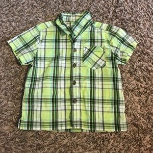 Toddler button up shirt