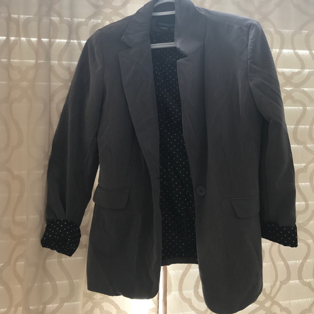 Grey blazer