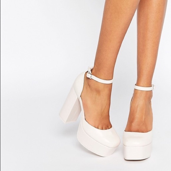 asos parachute platform heels