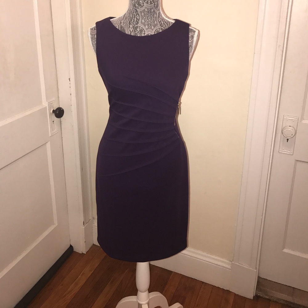 Plum Ivanka Trump dress. Worn once
