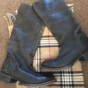Ash italia Black leather boots