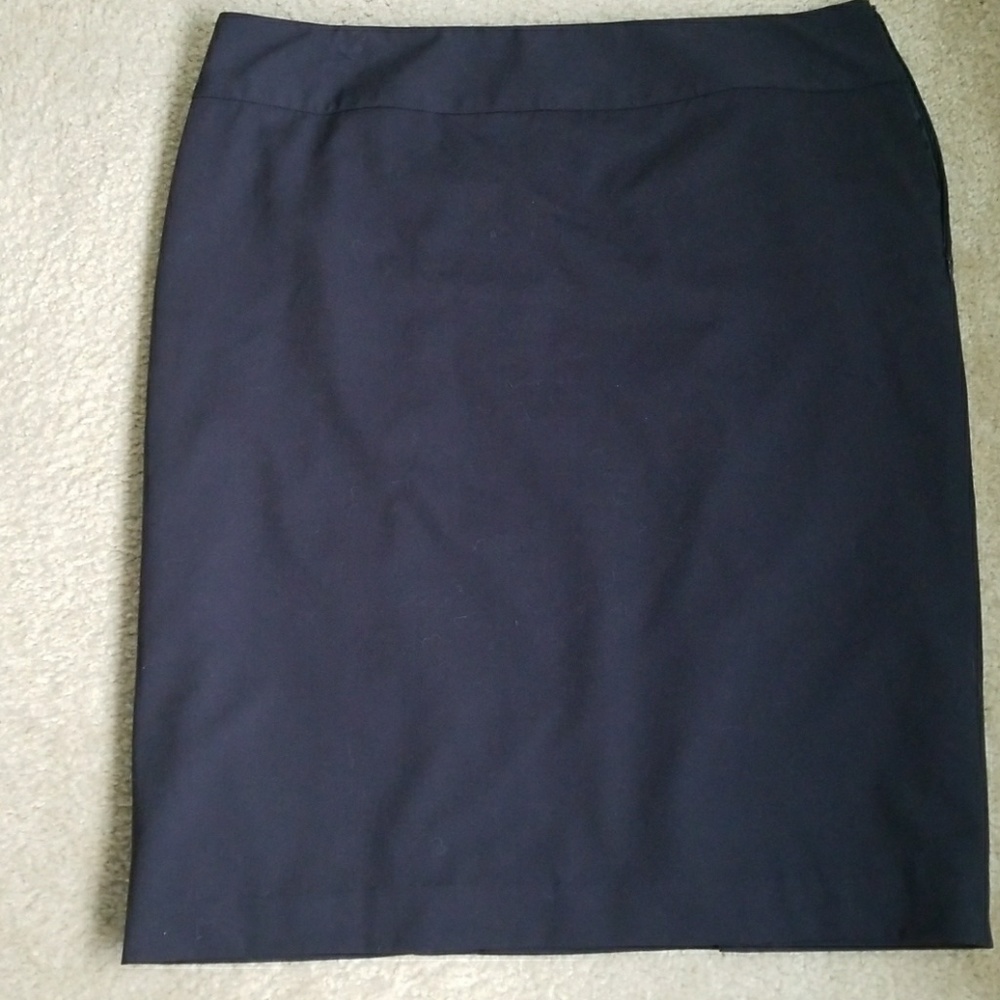 THE ever classic navy skirt