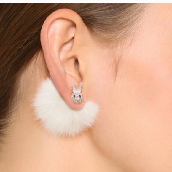 NWT Kate Spade Make Magic Rabbit Earrings - Picture 3 of 5