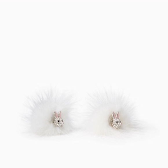 NWT Kate Spade Make Magic Rabbit Earrings - Picture 4 of 5