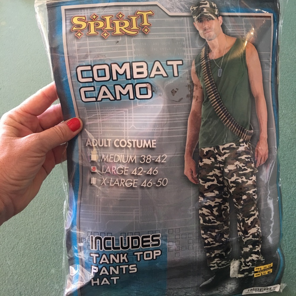 Combat Camo costume