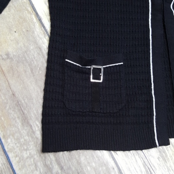 WHBM Black & White Cardigan - Picture 3 of 8