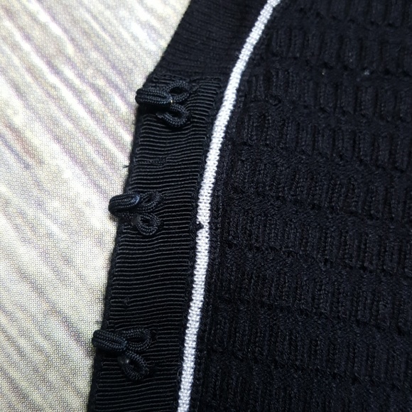 WHBM Black & White Cardigan - Picture 7 of 8