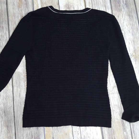 WHBM Black & White Cardigan - Picture 8 of 8