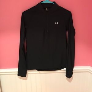 Black under armor zip up! Never warn!