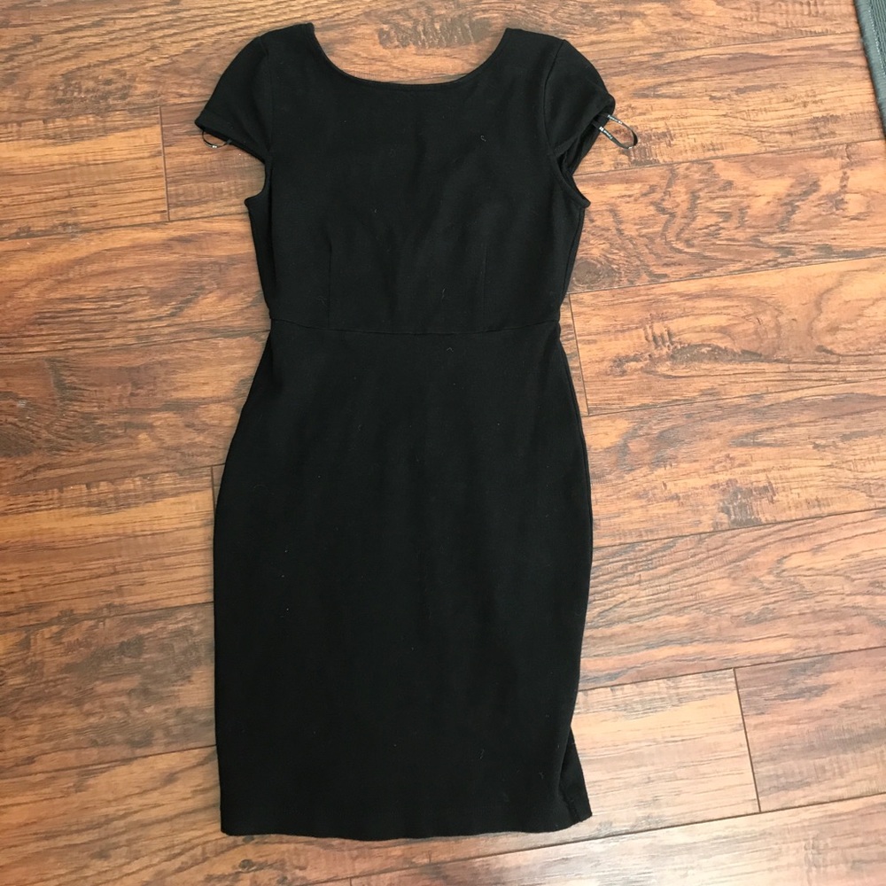 Mini black dress