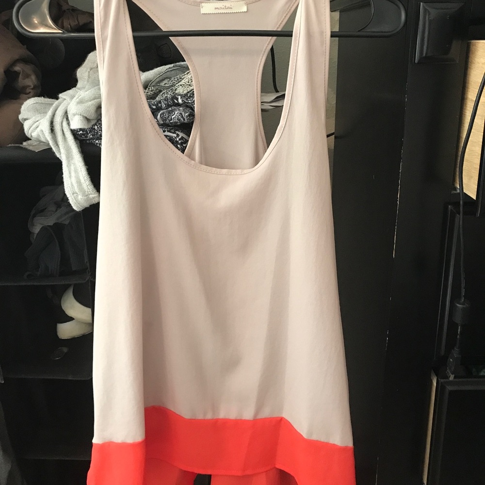 Sheer tank top