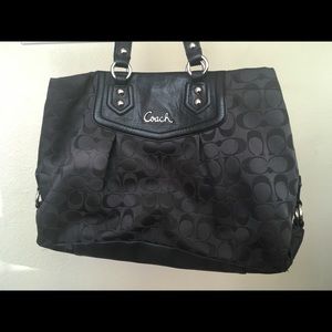 Cloth Coach bag