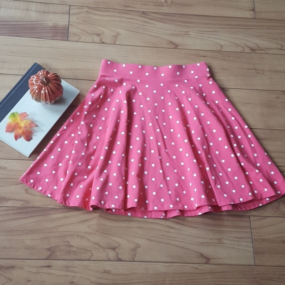 Pink Skater Skirt