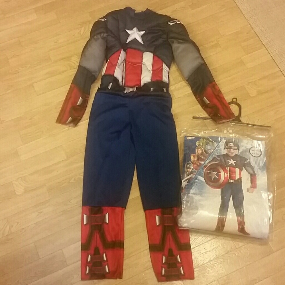 Boy's Captain America Costume