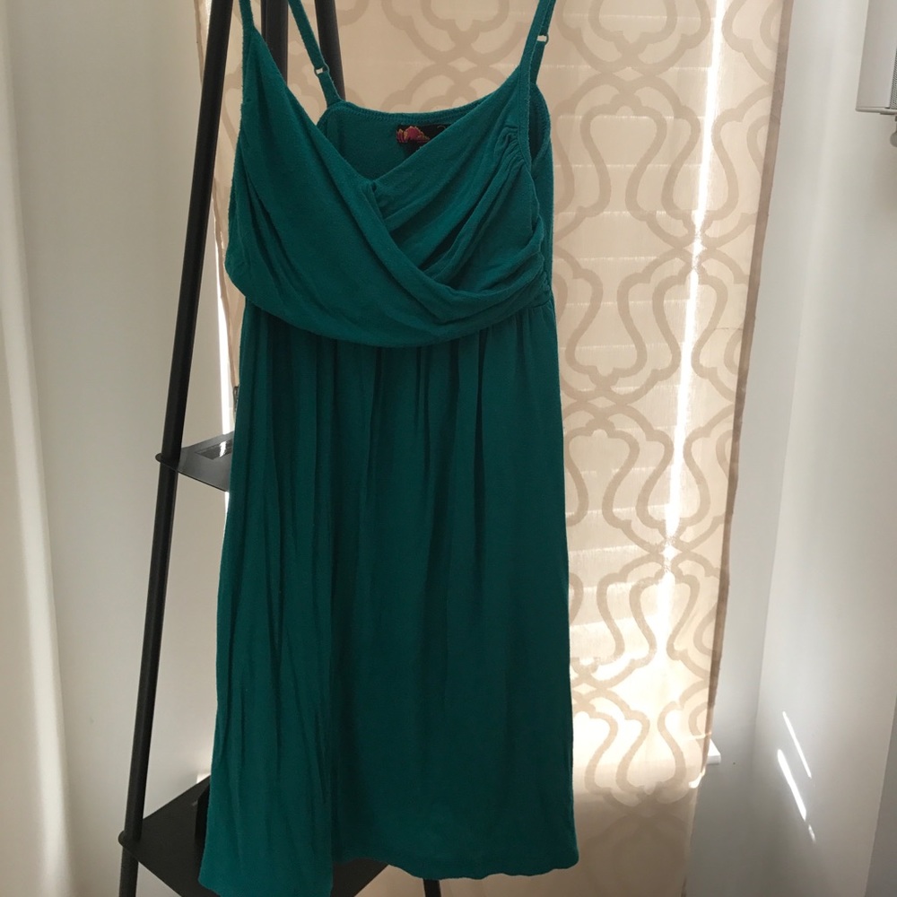 Cute green summer dress