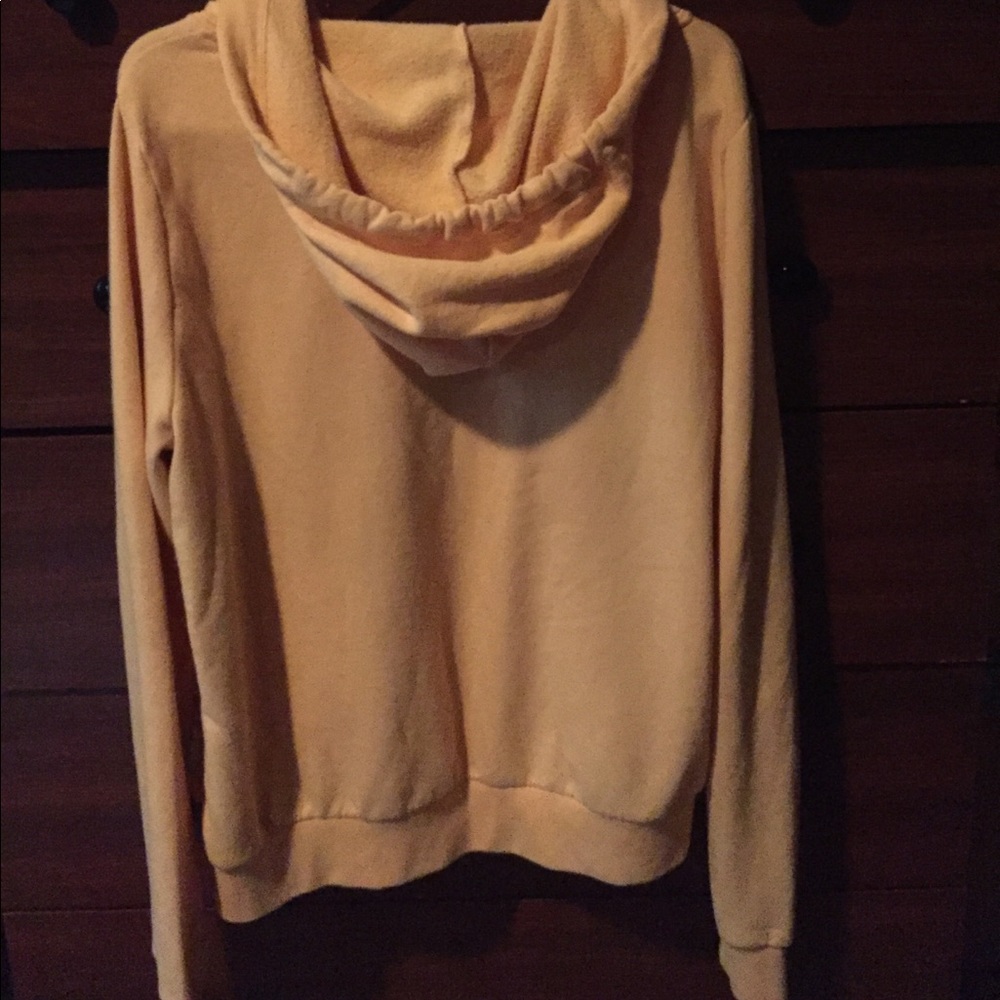 SOLD! PINK FULL ZIP HOODIE - Picture 2 of 4