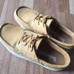 Timberland slip ons Sz 8