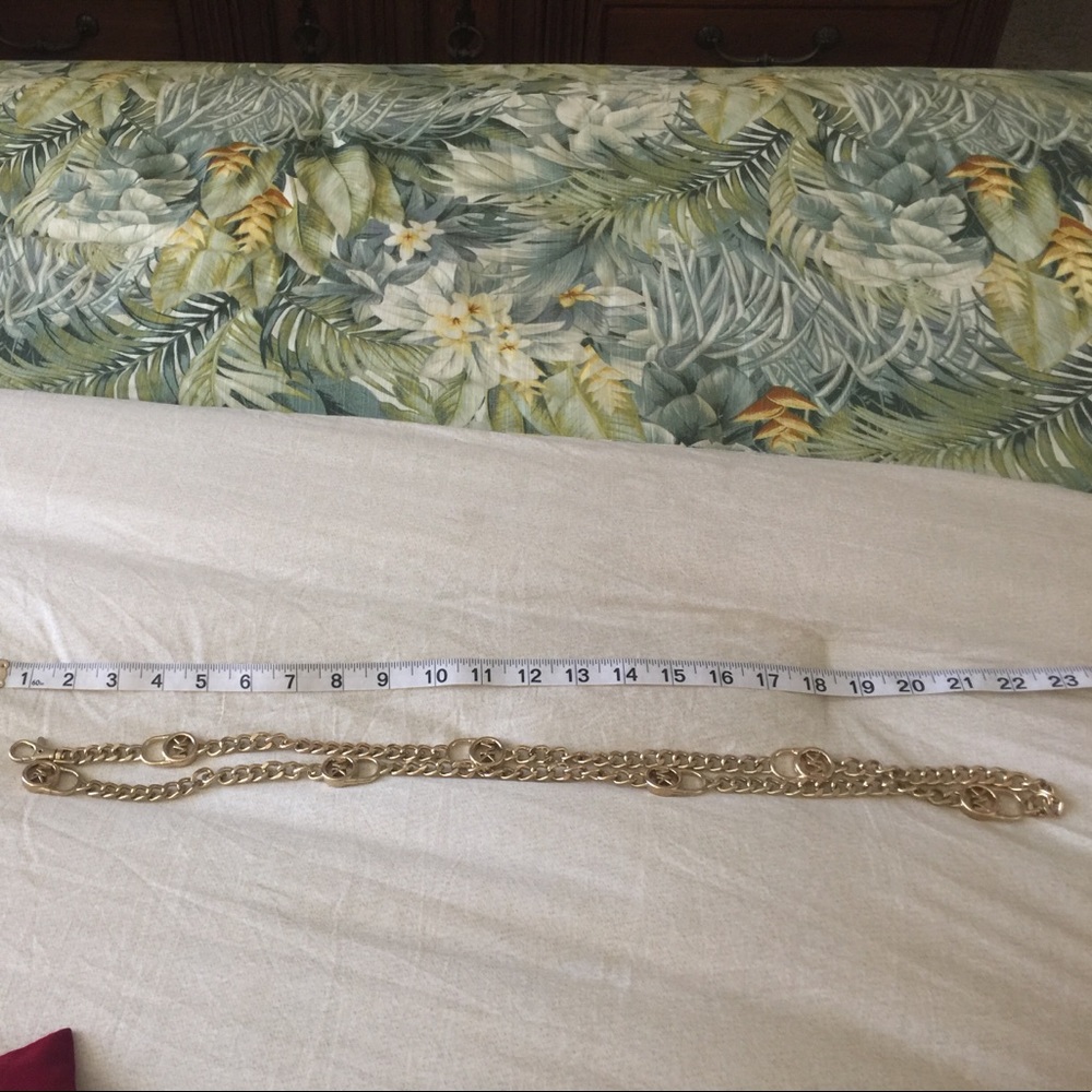 Michael Kors Gold chain belt