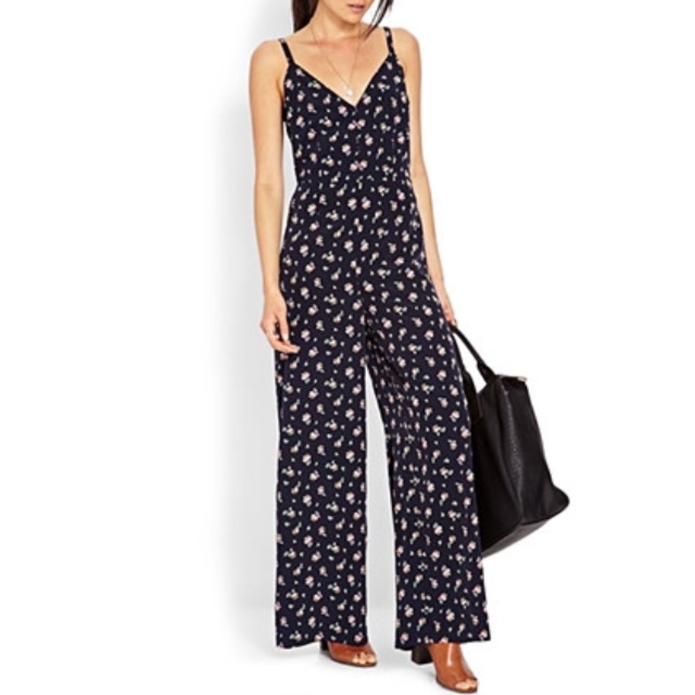 Floral Jumpsuit