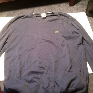 Lacoste crew neck sweater