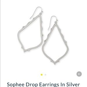 Kendra Scott Sophee earrings in silver