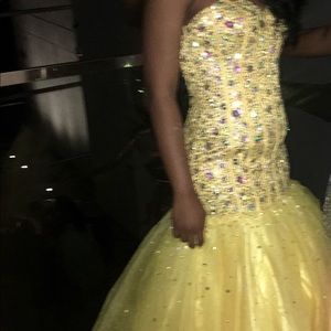 Yellow Prom Dress