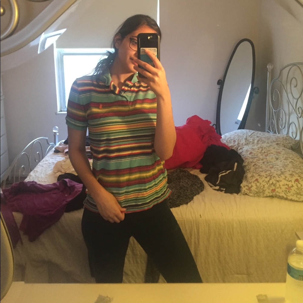 Vintage Polo half button up