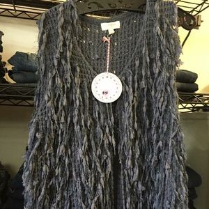 Shaggy soft umgee vest