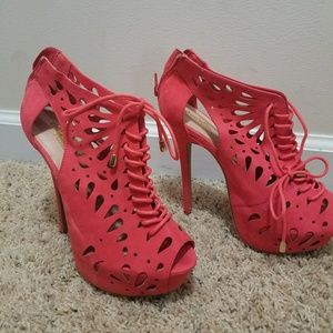 Charlotte Russe Peep Toe Heel