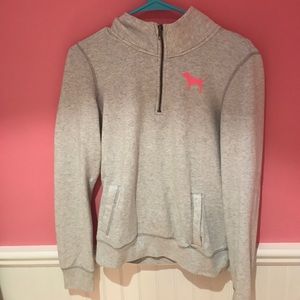 PINK gray zip up size S & in outstanding condition