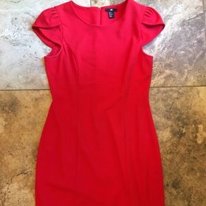 Beautiful bright red dress