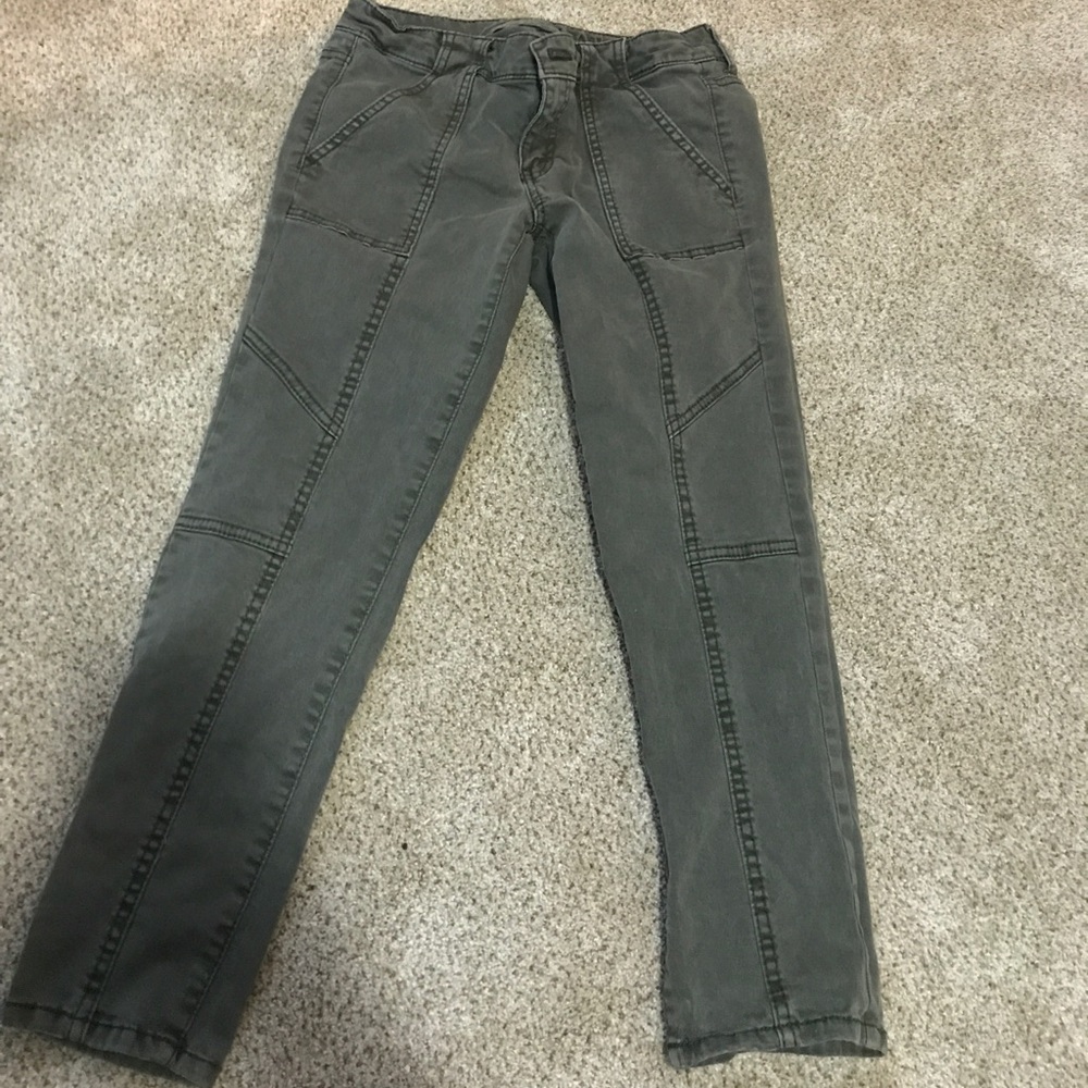 Olive green Capri