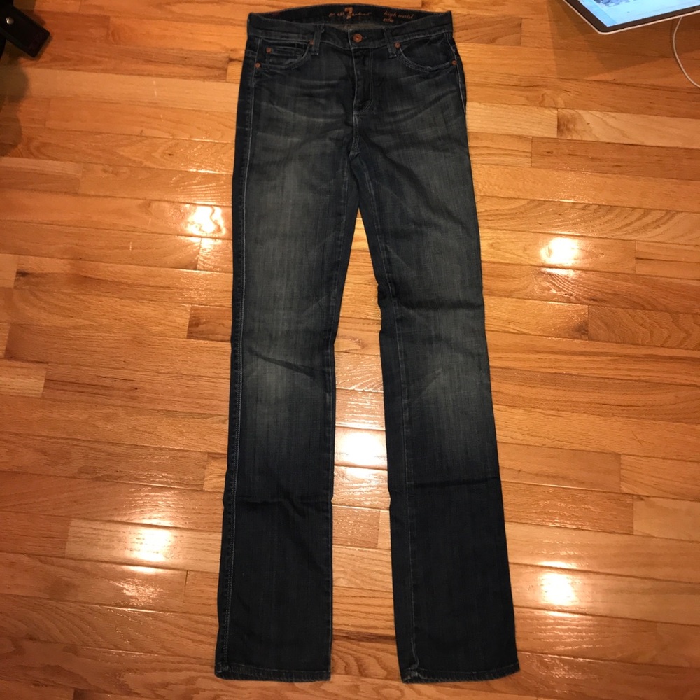 7 for all Mankind High Wasted Jeans